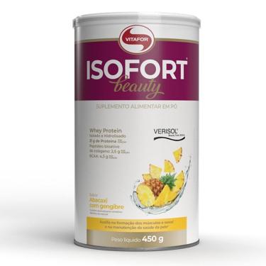 Imagem de ISOFORT BEAUTY 450 G - VITAFOR (ABACAXI COM GENGIBRE)-Unissex