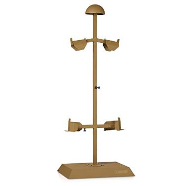 Imagem de Savior Equipment H.A.B Suporte de equipamento tático capacete colete cinto expositor, suporte de equipamento militar, suporte de placa, interior, casa, garagem, organizador independente, RAL 8000 Tan