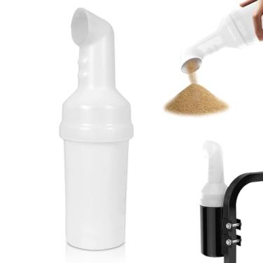 Imagem de Jwthee Garrafa de areia para carrinho de golfe, garrafa de enchimento de divoto de carro de clube de golfe, recipiente de sementes universal para enchimento de divoto, sem necessidade de perfuração