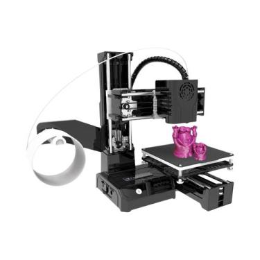 Imagem de Impressora 3D Mini EasyThreed K9 Preta De Nível De Entrada Fácil De Us