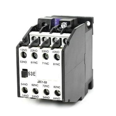 Imagem de JZC1-53 Relé tipo contator CA 24V 50Hz Tensão da bobina 3 fases 5NO + 3NC