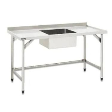 Imagem de Pia Inox Fritomaq 200x65x90 1 Cuba 50x40x25