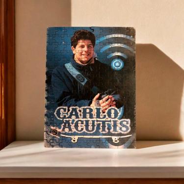 Imagem de Quebra-cabeça Personalizado 300 Peças Em Mdf Carlo Acutis