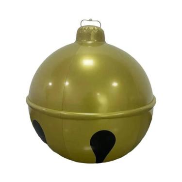 Imagem de Bola Inflável Gigante De Natal De 23,6 Polegadas, Decorações De Jardim
