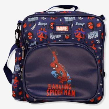 Imagem de Mochila Lancheira Homem Aranha - Marvel - Zonacriativa