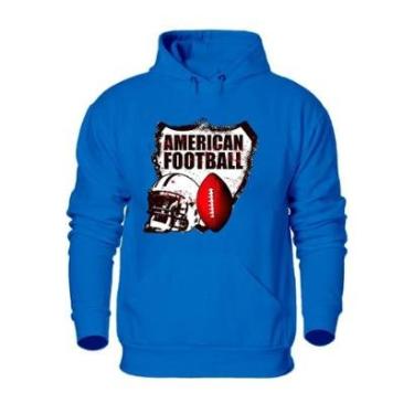 Imagem de Blusa Moletom Canguru Masculina Flanelada Capuz Cordao Ajustavel Estampado Moderno Casaco de Frio-Masculino