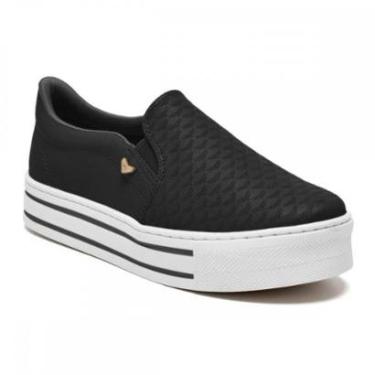 Imagem de Tenis Via Marte 010-035-01 Slip On Flatform Feminino-Feminino