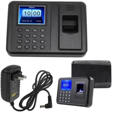 Imagem de Relógio ponto digital profissional biometria controle jornada empresas