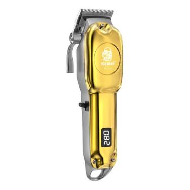 Imagem de Cortador de cabelo Kemei Profesional KM-2628 dourado 127/220V, 220V