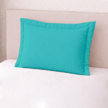 Imagem de 1 Fronha com Abas em 3 lados 70cm x 50cm Percal 180 Fios - BEM ME QUER