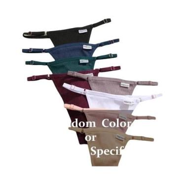 Imagem de Tangas De Algodão Ajustáveis Para Mulheres, G-String Sem Costura, Tama