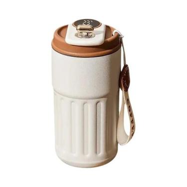 Imagem de Garrafa Térmica Inteligente De 450ml Com Display, Caneca De Café a Vác