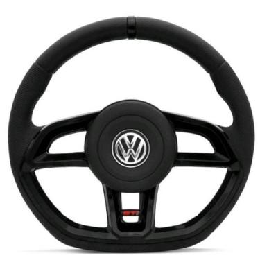 Imagem de Volante Caminhão Esportivo Gti Preto Volkswagen VW 7110