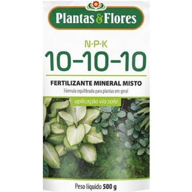 Imagem de Adubo Plantas & Flores NPK 10-10-10 Bonigo 500 gr