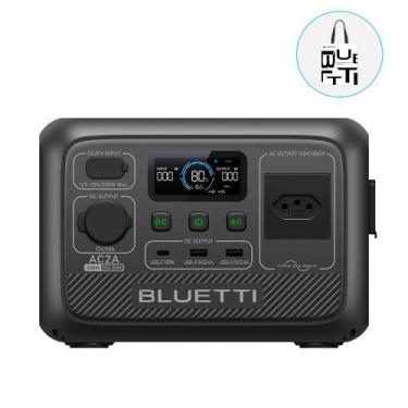 Imagem de Estação de Energia Portátil BLUETTI AC2A 204Wh 300W para Camping e Eme