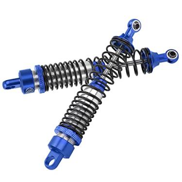 Imagem de Óleo de amortecedor RC, confiabilidade do amortecedor RC Desempenho estável com design razoável para HSP / RGT / Himoto / Redcat GEN8 GEN7 1/10 108004 188004 08041 RC Car(azul-marinho)