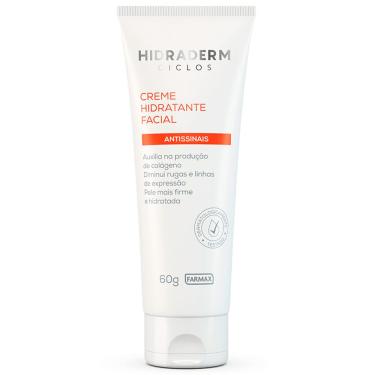 Imagem de Creme Facial Antissinais Farmax Hidraderm Ciclos 60g