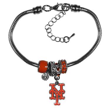 Imagem de Siskiyou Sports Pulseira feminina MLB Euro Bead Style