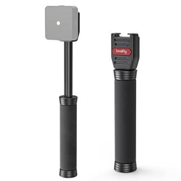 Imagem de SMALLRIG Alça de microfone de entrevista, alça de microfone extensível para RODE Wireless Go, para DJI Mic, para Hollyland Lark 150, para Synco G1/A2 e outros microfones de lapela sem fio com Cold Shoe 3182