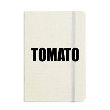 Imagem de Caderno de cor de tomate capa dura clássico diário A5 presente