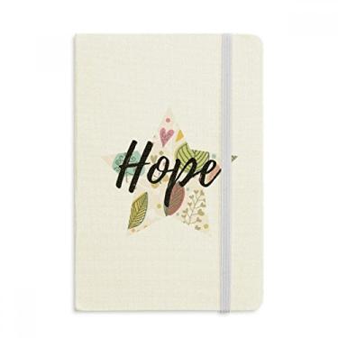 Imagem de Caderno de tinta colorida com folhas de flores, capa dura em tecido oficial