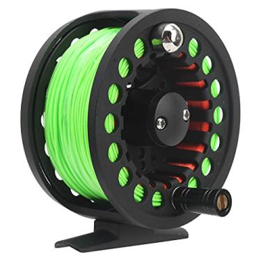 Imagem de Carretel de pesca com mosca 1: 1, carreto para pesca com mosca roda de pesca para pescador Amante de pesca para lago, lago, mar raso