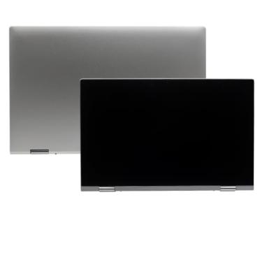 Imagem de Tela LCD LED de 13,3 polegadas FHD 1920x1080 de substituição para montagem do painel sensível ao toque completo para Dell Inspiron 13 7300 7306 2 em 1 FHDKN (prata)