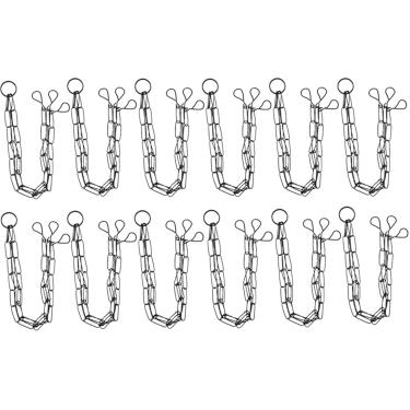 Imagem de Kit com 12 Correntes para Xaxim 44cm Feita em Metal Resistente