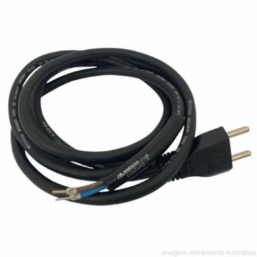 Imagem de Cabo Elétrico 02 Fios Para Ferro Gravitacional De Passar Industrial Giffer