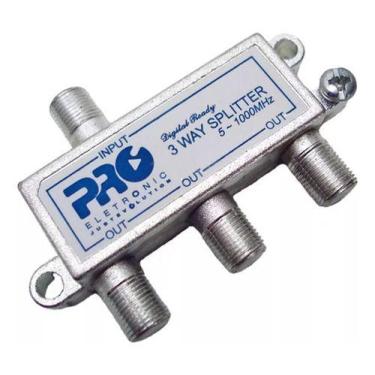 Imagem de Divisor De Sinal De Antena 1x3 5~1000 Mhz Pqdv-1023b - ProEletronic
