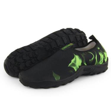 Imagem de Sapatilha Náutica Neoprene Tênis Aquático Bono Rock Praia Trilha Cacho