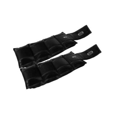 Imagem de Par de Caneleiras Tornozeleira Academia Ginástica 9,0kg - ANILHAS FITN