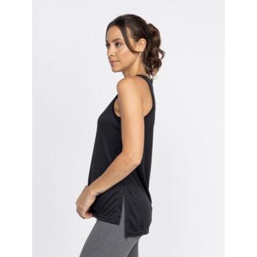 Imagem de Regata Tapa bumbum Dry Fit Feminina - Fix, Preto, M