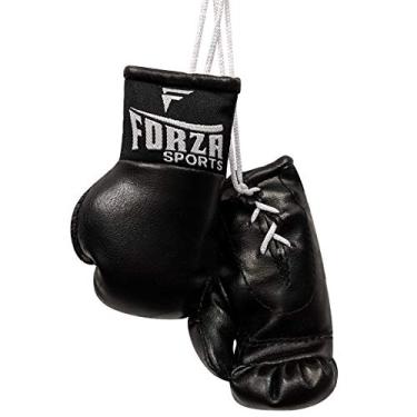 Imagem de Mini luvas de boxe Forza Sports, Preto, One Size
