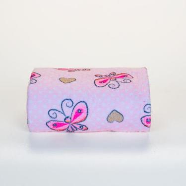 Imagem de Cobertor grosso infantil para bebê manta fofura estampada soft aveluda
