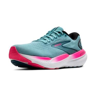 Imagem de Brooks Tênis de corrida feminino Glycerin 21 Neutral, Azul marroquino/água/rosa, 34