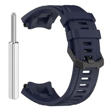 Imagem de Harikiri Pulseiras esportivas compatíveis com Amazfit T-Rex 3, pulseira de silicone macio para Amazfit T-Rex 3, mulheres e homens