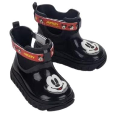 Imagem de Bota Galocha Baby Grendene Rain Colorful 23261, Preto, 25/26