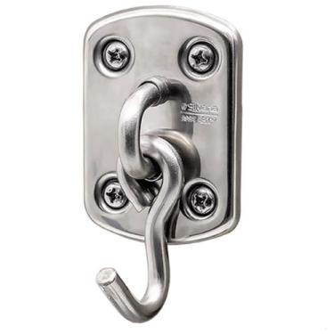 Imagem de Gancho Armador De Rede Linha 250 Inox Polido - 95521 - SILVANA - Silva