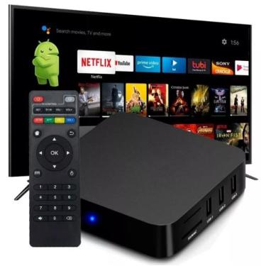 Imagem de SmartBox Smart 4k Plus Wifi Android Para Tv Simples Sem Smart - Novo -