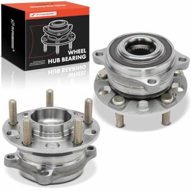 Imagem de A-Premium 2 rolamentos de roda e conjunto de cubo com 5 terminais compatíveis com Kia Sorento 2021-2022, Telluride 2020-2021, Carnival 2022 e Hyundai Santa Fe 2019-2023, Palisade 2020-2023, Santa Cruz