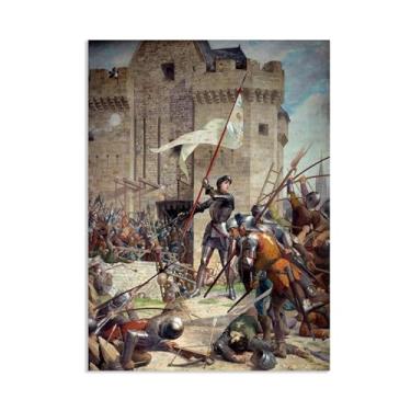Imagem de Jules Eugene Lenepveu — Guerra dos Cem Anos, Joana d'Arc In Armor Before Orleans