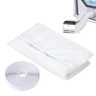 Imagem de Rrlihjgu Selo De Janela Para Aparelho De Ar Condicionado | Proteções para Impedir Troca de Ar Quente - Kit De Ventilação De Exaustão Com Isolamento Para Uso Em Casa Cozinha Quarto Sala De Estar Porão
