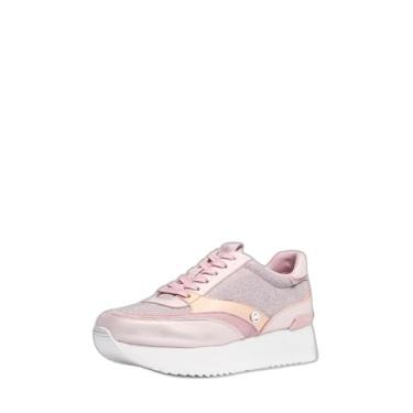 Imagem de Michael Kors Tênis feminino Mariah Trainer, rosa, 34