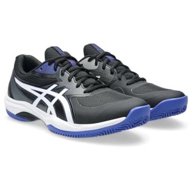 Imagem de ASICS Tênis masculino de cano baixo, Preto, branco, 43