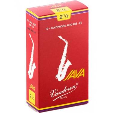Imagem de Palheta Sax Alto Vandoren Red 2,5 Java Cut 47217 - Izzo