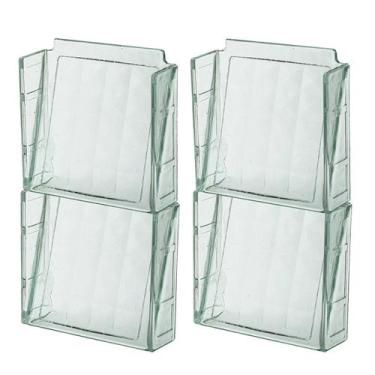 Imagem de Kit 08 Elemento Vado Cobogó Em Vidro Veneziana Ventilação - Vitral For