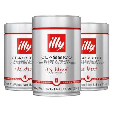 Imagem de Café Em Grão, 3 Latas De 250G, Illy - Illy café