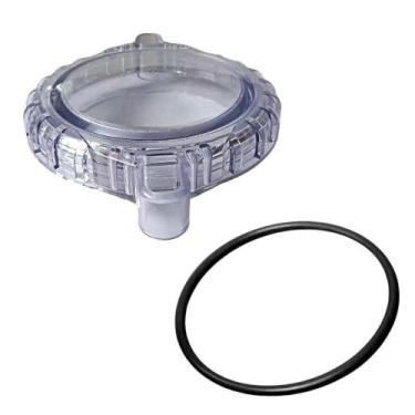 Imagem de Tampa Acrilica Do Pré Filtro Anel Oring Motobomba Piscinas - Nautilus