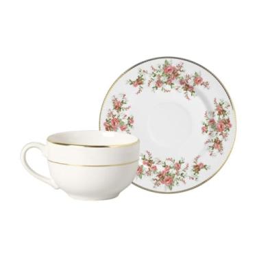 Imagem de Conjunto 6 xícaras Chá com Pires Amélie 250ml Alleanza